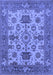 Oriental Blue Industrial Rug, urb1410blu