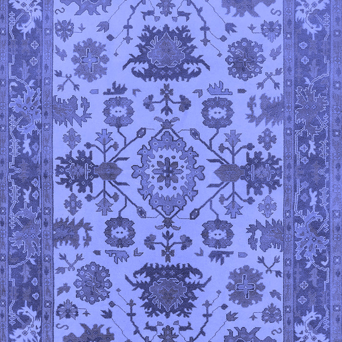 Oriental Blue Industrial Rug, urb1410blu