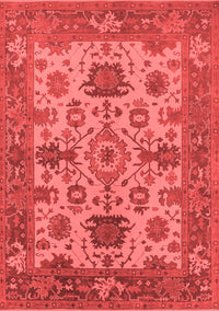 Oriental Red Industrial Rug, urb1410red