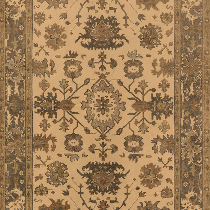 Oriental Brown Industrial Rug, urb1410brn