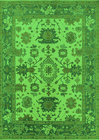 Oriental Green Industrial Rug, urb1410grn