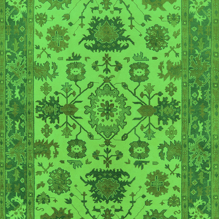 Oriental Green Industrial Rug, urb1410grn