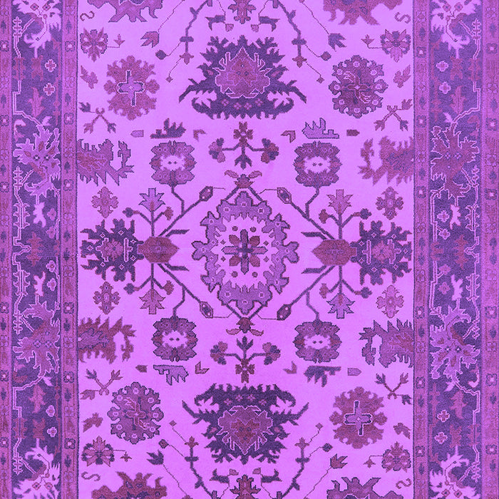 Machine Washable Oriental Purple Industrial Area Rugs, wshurb1410pur