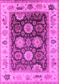 Oriental Pink Traditional Rug, urb1411pnk