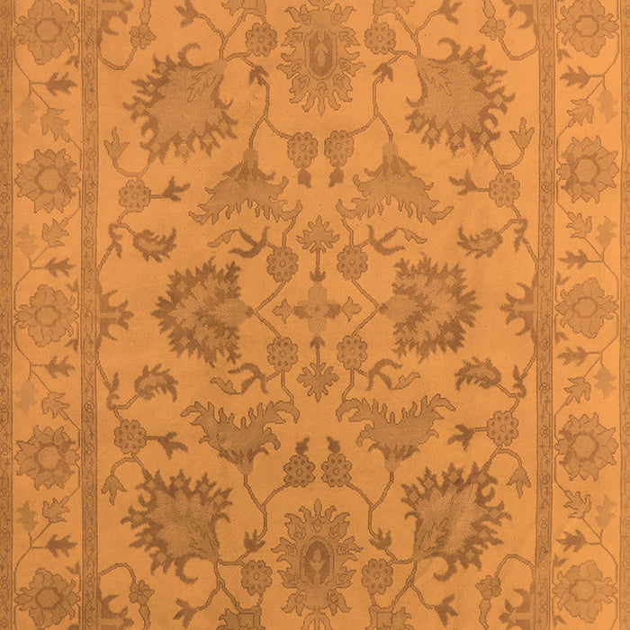 Machine Washable Oriental Orange Industrial Area Rugs, wshurb1412org