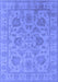 Oriental Blue Industrial Rug, urb1412blu