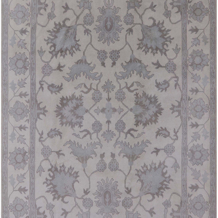 Mid-Century Modern Dark Gray Oriental Rug, urb1412