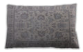 Mid-Century Modern Urban Dark Gray Lumbar Throw Pillow, 13 inch by 19 inch, lburb1412