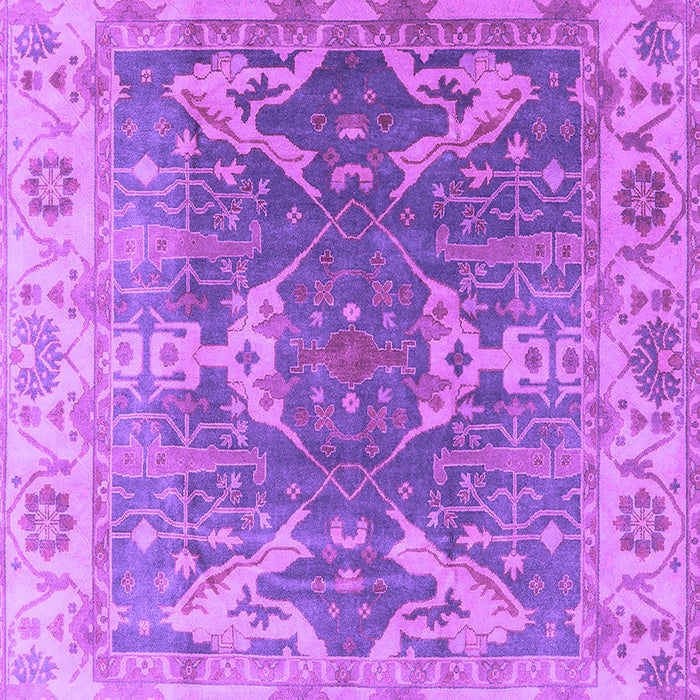 Oriental Purple Traditional Rug, urb1413pur