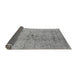 Sideview of Oriental Gray Traditional Rug, urb1414gry