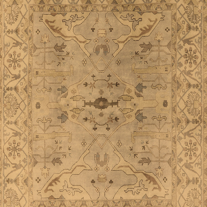 Oriental Brown Traditional Rug, urb1414brn