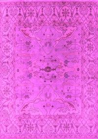 Oriental Pink Traditional Rug, urb1414pnk