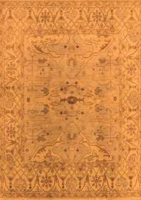 Oriental Orange Traditional Rug, urb1414org