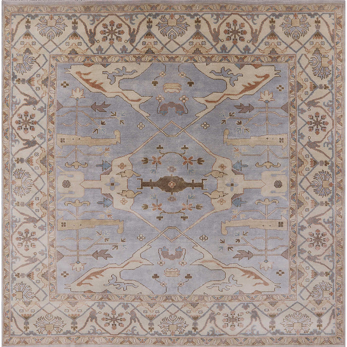 Square Machine Washable Industrial Modern Rose Dust Purple Rug, wshurb1415