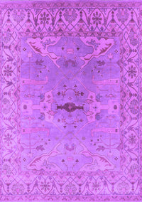 Oriental Purple Traditional Rug, urb1415pur