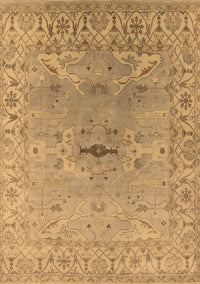 Oriental Brown Traditional Rug, urb1415brn