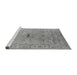 Sideview of Machine Washable Oriental Gray Traditional Rug, wshurb1415gry