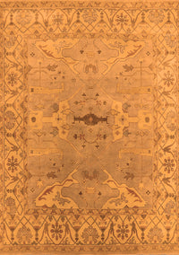 Oriental Orange Traditional Rug, urb1415org