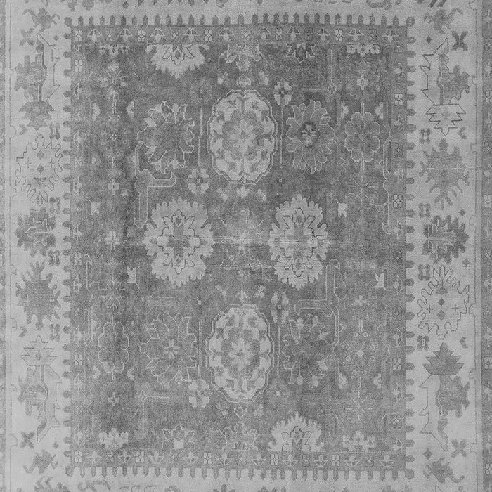 Machine Washable Oriental Gray Traditional Rug, wshurb1416gry