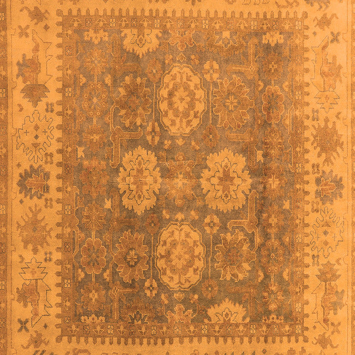 Oriental Orange Traditional Rug, urb1416org