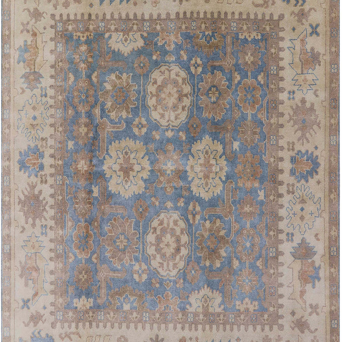 Mid-Century Modern Rose Purple Oriental Rug, urb1416