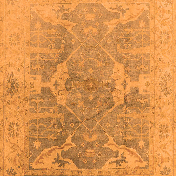 Oriental Orange Traditional Rug, urb1417org