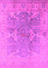 Oriental Pink Traditional Rug, urb1417pnk