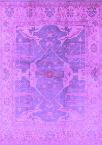 Oriental Purple Traditional Rug, urb1417pur