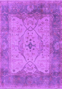 Oriental Purple Traditional Rug, urb1418pur