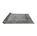 Sideview of Oriental Gray Traditional Rug, urb1418gry