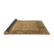 Sideview of Oriental Brown Traditional Rug, urb1418brn