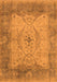 Oriental Orange Traditional Rug, urb1418org