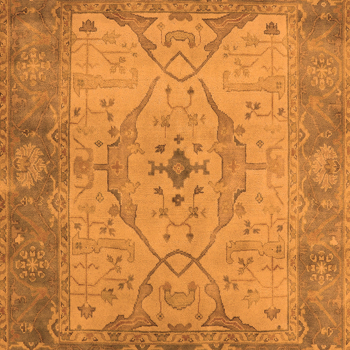 Oriental Orange Traditional Rug, urb1418org