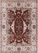 Mid-Century Modern Rose Pink Oriental Rug, urb1419