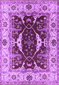 Oriental Purple Traditional Rug, urb1419pur