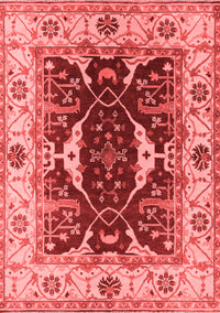 Oriental Red Traditional Rug, urb1419red