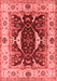 Oriental Red Traditional Area Rugs