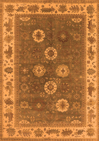 Oriental Orange Traditional Rug, urb1420org