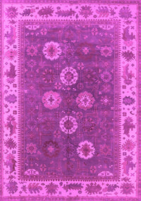 Oriental Pink Traditional Rug, urb1420pnk