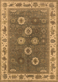 Oriental Brown Traditional Rug, urb1420brn