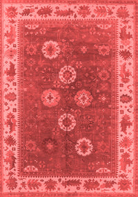 Oriental Red Traditional Rug, urb1420red