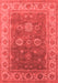 Oriental Red Traditional Area Rugs