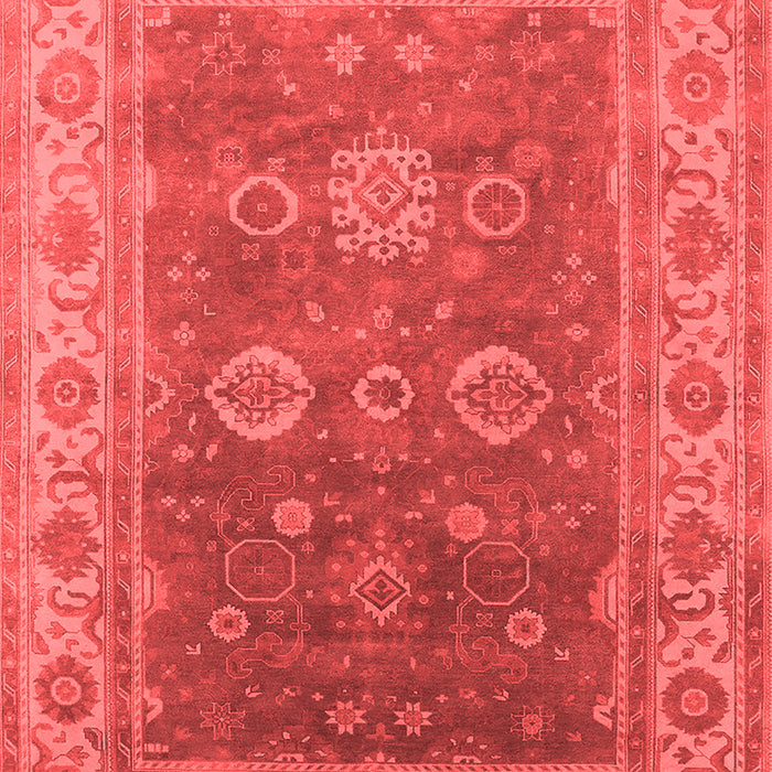 Oriental Red Traditional Area Rugs