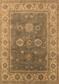 Oriental Brown Traditional Rug, urb1421brn