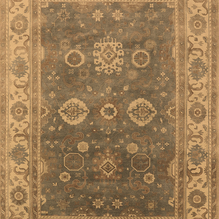 Oriental Brown Traditional Rug, urb1421brn