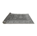 Sideview of Oriental Gray Traditional Rug, urb1421gry