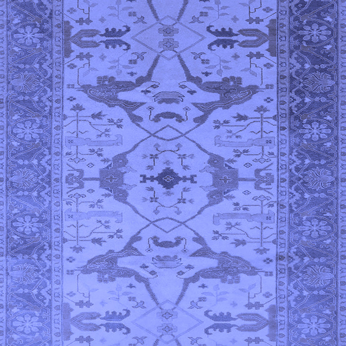 Oriental Blue Traditional Rug, urb1422blu