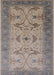 Mid-Century Modern Sandstone Brown Oriental Rug, urb1422