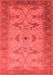 Oriental Red Traditional Area Rugs