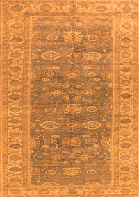 Oriental Orange Traditional Rug, urb1423org